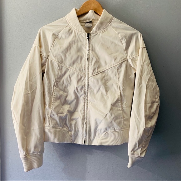 nike embossed bomber jacket